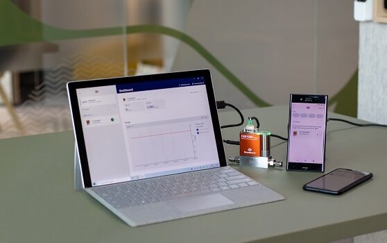 With the Bronkhorst FlowSuite software, the flow controller can be configured