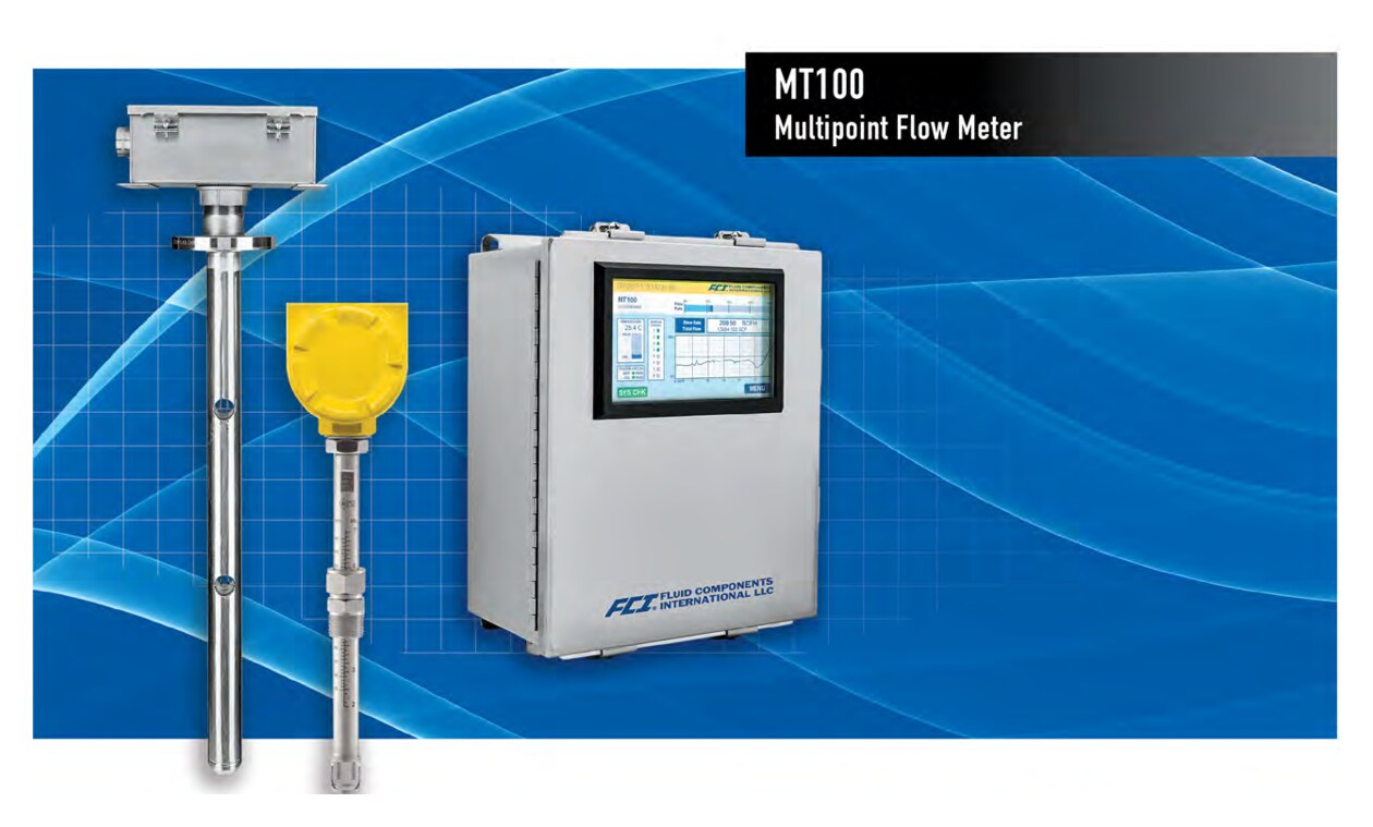 Debitmetru masic multipunct FCI MT100