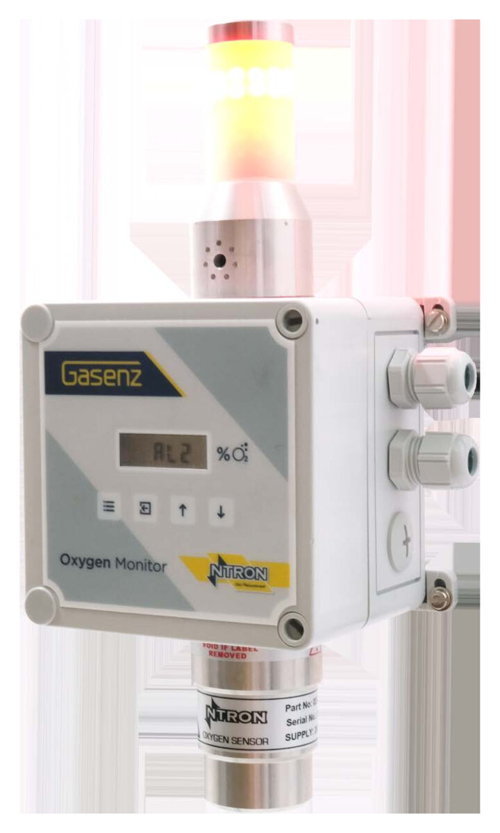 Monitor oxigen ambient Ntron Gasenz